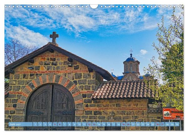 Produktbild: Moscheen und Kirchen im Kosovo (Wandkalender 2027 DIN A3 quer), CALVENDO Monatskalender