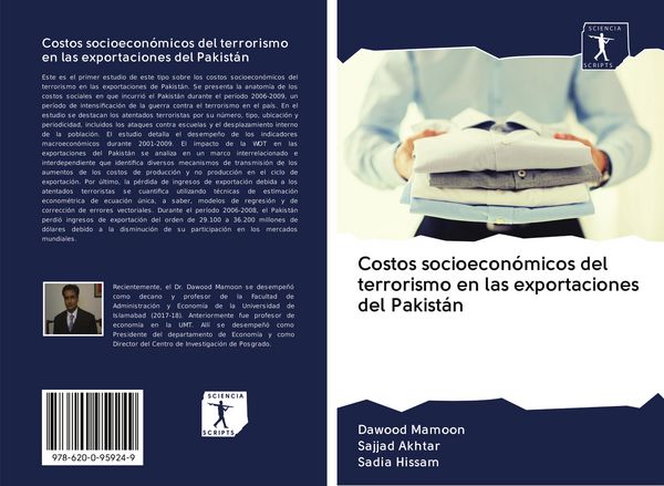 Produktbild: Costos socioecon&oacute;micos del terrorismo en las exportaciones del Pakist&aacute;n