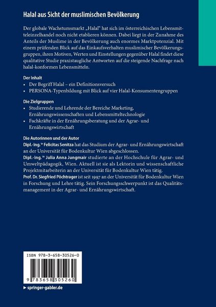 Produktbild: Halal aus Sicht der muslimischen Bev&ouml;lkerung