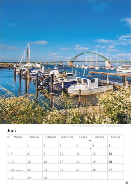 Produktbild: Deutschlands K&uuml;sten Kalender 2027