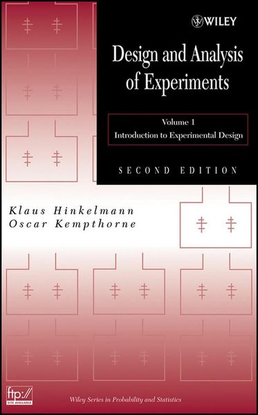 Produktbild: Design and Analysis of Experiments, Volume 1