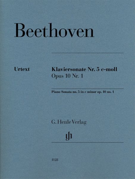 Produktbild: Ludwig van Beethoven - Klaviersonate Nr. 5 c-moll op. 10 Nr. 1