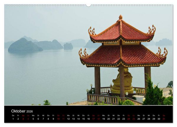 Produktbild: Guten Morgen, Vietnam! (hochwertiger Premium Wandkalender 2026 DIN A2 quer), Kunstdruck in Hochglanz