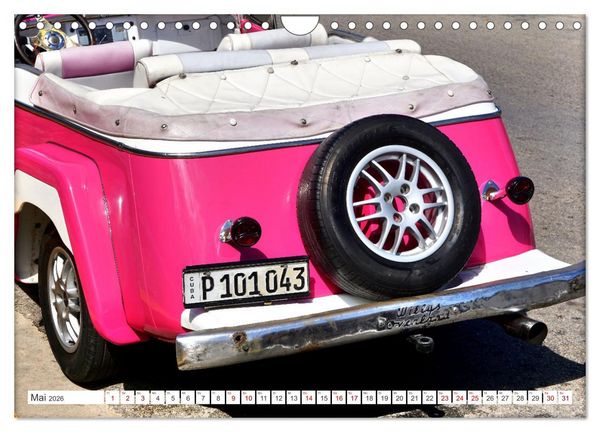 Produktbild: Best of Jeepster - Das Cabrio von Willys-Overland (Wandkalender 2026 DIN A4 quer), CALVENDO Monatskalender