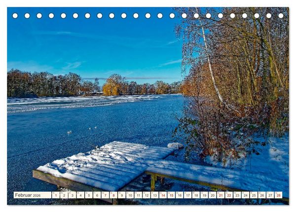Produktbild: Hamburg: Vier- und Marschlande (Tischkalender 2026 DIN A5 quer), CALVENDO Monatskalender