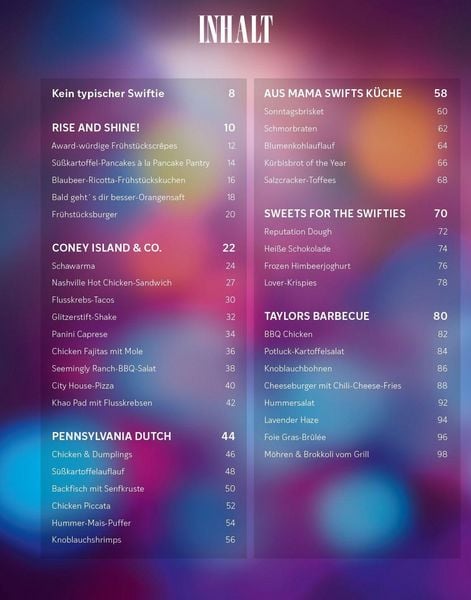 Produktbild: Taylor's Kitchen - Das ultimative Swiftie-Kochbuch