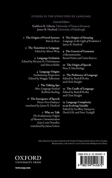 Produktbild: The Prehistory of Language