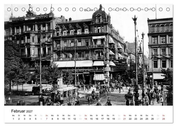 Produktbild: Gr&uuml;&szlig;e aus dem alten Berlin (Tischkalender 2027 DIN A5 quer), CALVENDO Monatskalender