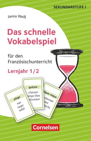 Das schnelle Vokabelspiel - Französisch - Lernjahr 1/2, Zubehör von Janna Weiss, Cornelsen Pädagogik, 9783589167463