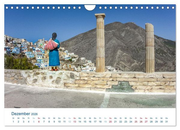 Produktbild: Karpathos - Malerische Insel in der &Auml;g&auml;is (Wandkalender 2026 DIN A4 quer), CALVENDO Monatskalender