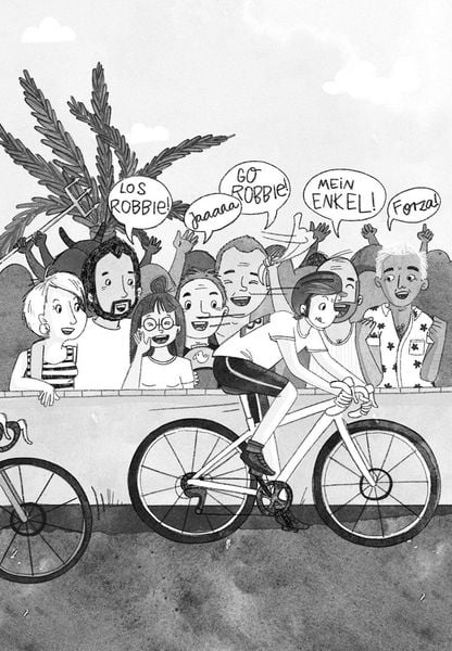 Produktbild: Rennracker Robbie beim Giro d&rsquo;Italia