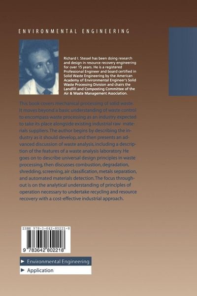 Produktbild: Recycling and Resource Recovery Engineering