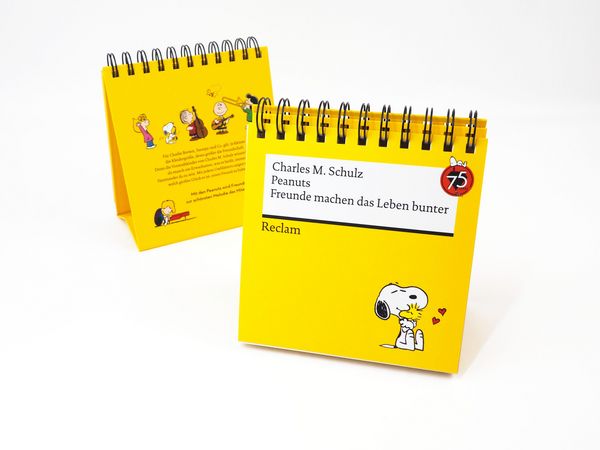 Produktbild: Peanuts. Freunde machen das Leben bunter (Tischaufsteller)