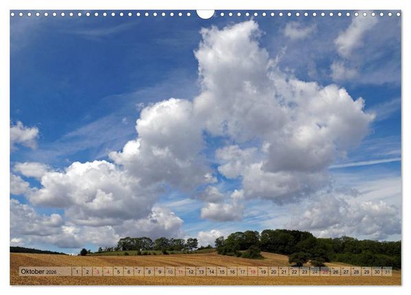 Produktbild: Sonne, Mond und Wolken (Wandkalender 2026 DIN A3 quer), CALVENDO Monatskalender