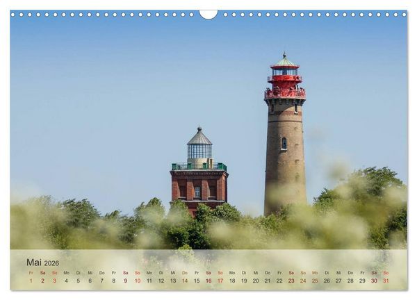 Produktbild: Insel R&uuml;gen und Hiddensee (Wandkalender 2026 DIN A3 quer), CALVENDO Monatskalender