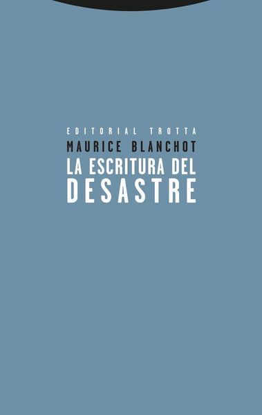 Produktbild: La escritura del desastre