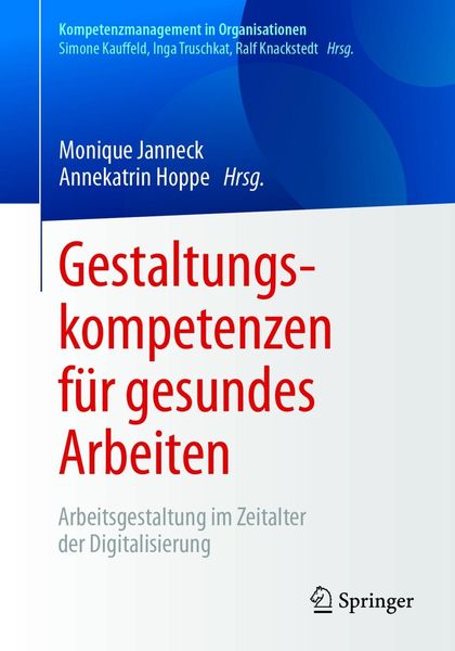 Produktbild: Gestaltungskompetenzen f&uuml;r gesundes Arbeiten