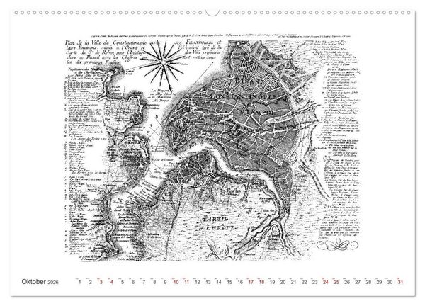 Produktbild: Istanbul - Hauptstadt des osmanischen Reiches seit 1453 (Wandkalender 2026 DIN A2 quer), CALVENDO Monatskalender