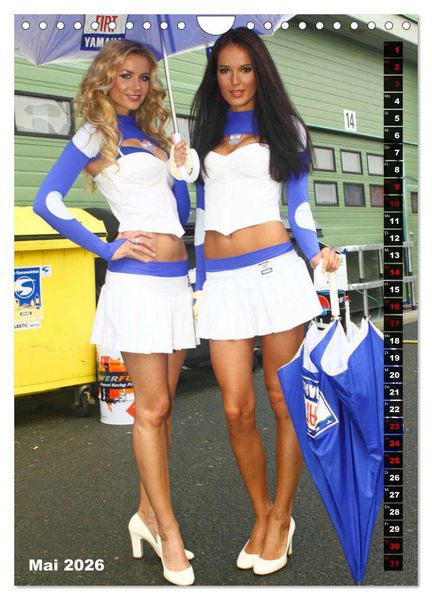 Produktbild: Beauty Grid Girls (Wandkalender 2026 DIN A4 hoch), CALVENDO Monatskalender