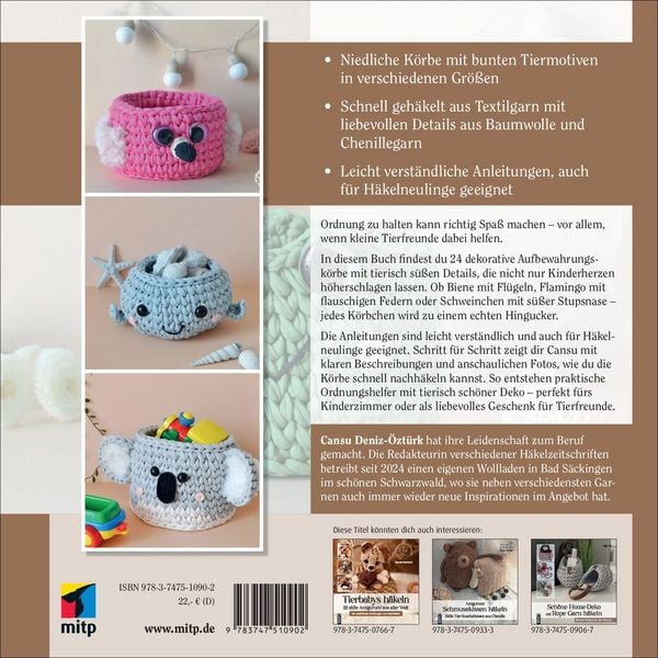Produktbild: Amigurumi: S&uuml;&szlig;e Tier-K&ouml;rbe h&auml;keln