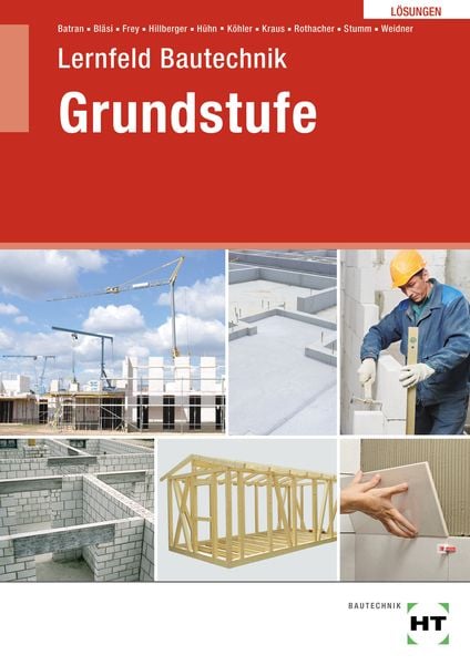 Produktbild: L&ouml;sungen Lernfeld Bautechnik Grundstufe