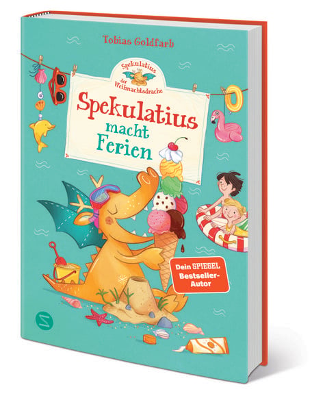 Produktbild: Spekulatius, der Weihnachtsdrache. Spekulatius macht Ferien