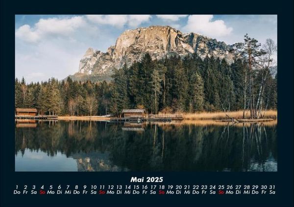 Produktbild: Berge 2025 Fotokalender DIN A4