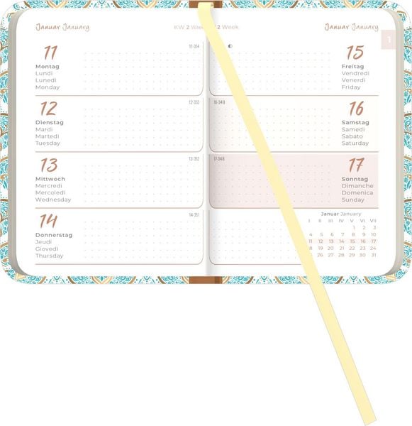 Produktbild: Lady Journal Mini Oriental 2027