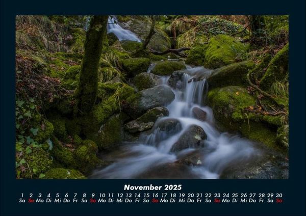 Produktbild: Wasserf&auml;lle 2025 Fotokalender DIN A4