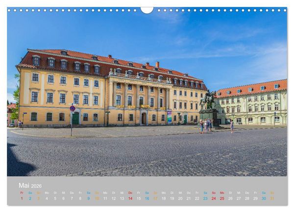 Produktbild: Weimar - das kulturelle Erbe (Wandkalender 2026 DIN A3 quer), CALVENDO Monatskalender