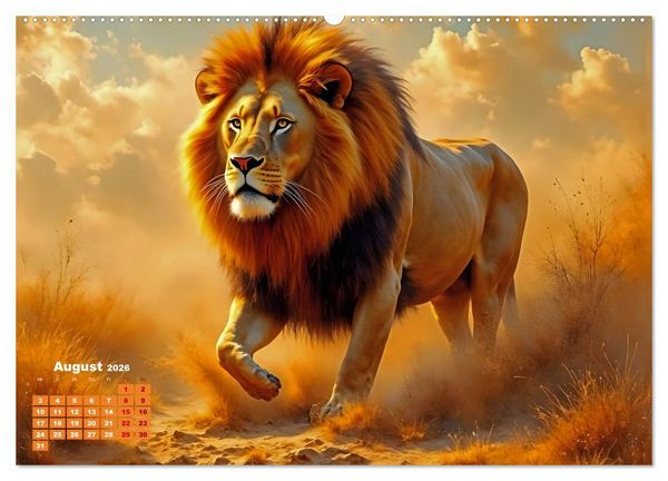 Produktbild: Wildlife im Fokus - Begegnungen auf Augenh&ouml;he (Wandkalender 2026 DIN A2 quer), CALVENDO Monatskalender