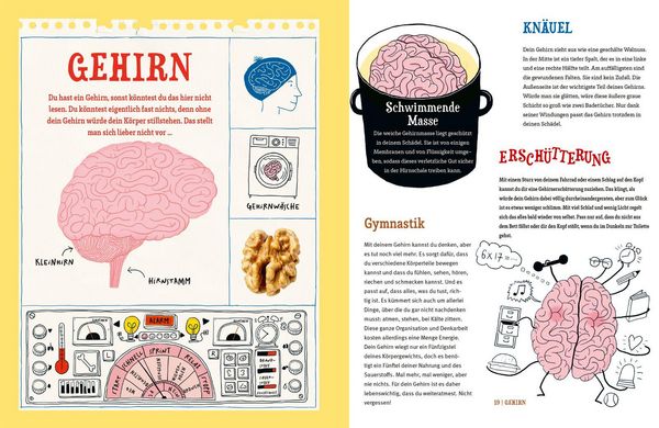 Produktbild: Vom Kopf bis zu den Zehen &ndash; Eine verr&uuml;ckte Reise durch deinen K&ouml;rper