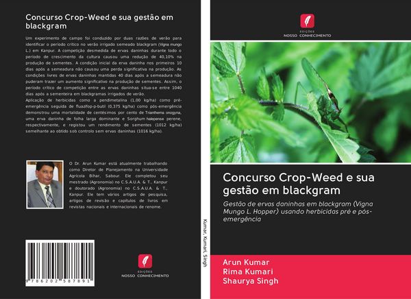 Produktbild: Concurso Crop-Weed e sua gest&atilde;o em blackgram