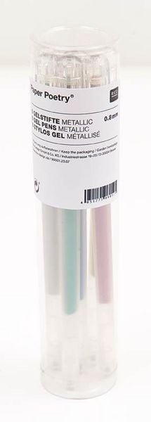 Produktbild: GELSTIFTE METALLIC, SET 6 STK