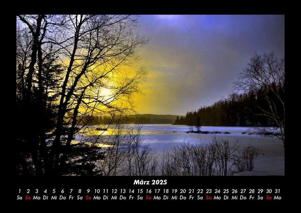 Produktbild: Tag am See 2025 Fotokalender DIN A3