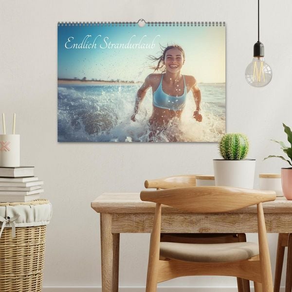 Produktbild: Endlich Strandurlaub (Wandkalender 2026 DIN A3 quer), CALVENDO Monatskalender