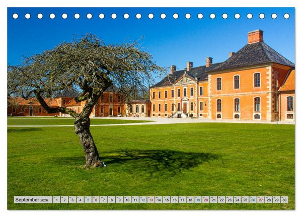 Produktbild: Schloss Bothmer - Kl&uuml;tzer Schlossimpressionen (Tischkalender 2026 DIN A5 quer), CALVENDO Monatskalender