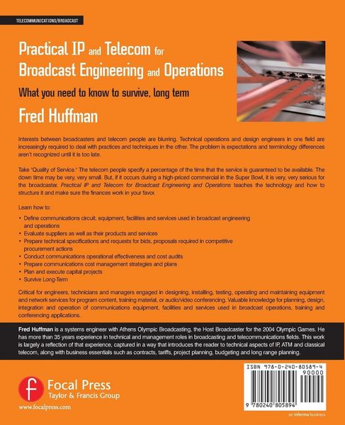 Produktbild: Practical IP and Telecom for Broadcast Engineering and Operations