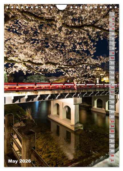 Produktbild: THE MAGIC OF JAPAN Charming impressions (Wall Calendar 2026 DIN A4 portrait), CALVENDO 12 Month Wall Calendar