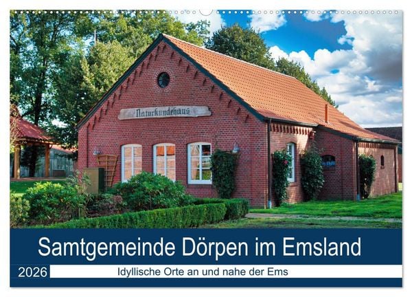 Produktbild: Samtgemeinde D&ouml;rpen im Emsland (Wandkalender 2026 DIN A2 quer), CALVENDO Monatskalender