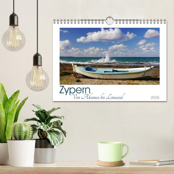 Produktbild: Zypern. Von Akamas bis Limassol (Wandkalender 2026 DIN A4 quer), CALVENDO Monatskalender