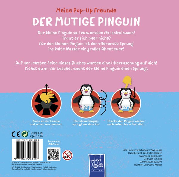 Produktbild: Meine Pop-Up-Freunde: Der mutige Pinguin