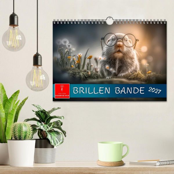 Produktbild: Brillen Bande (Wandkalender 2027 DIN A4 quer), CALVENDO Monatskalender