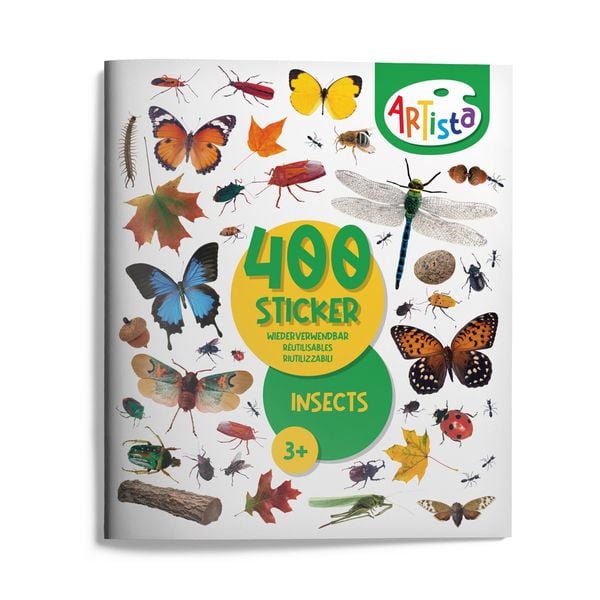 Produktbild: Artista - Stickerbuch Insekten