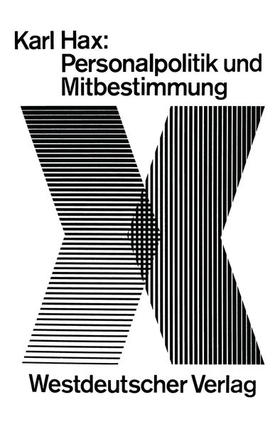 Produktbild: Personalpolitik und Mitbestimmung