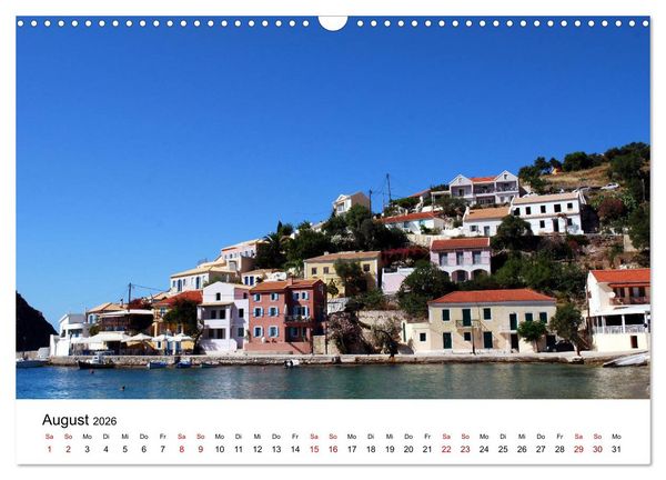 Produktbild: Griechenland - Insel Kefalonia (Wandkalender 2026 DIN A3 quer), CALVENDO Monatskalender