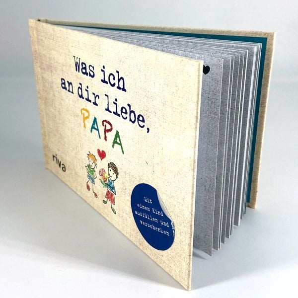 Produktbild: Was ich an dir liebe, Papa &ndash; Version f&uuml;r Kinder