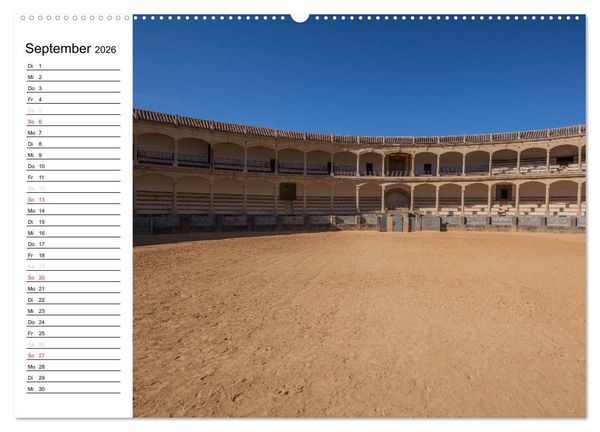 Produktbild: Andalusien (Wandkalender 2026 DIN A2 quer), CALVENDO Monatskalender