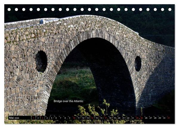 Produktbild: Schottland und Edinburgh (Tischkalender 2026 DIN A5 quer), CALVENDO Monatskalender
