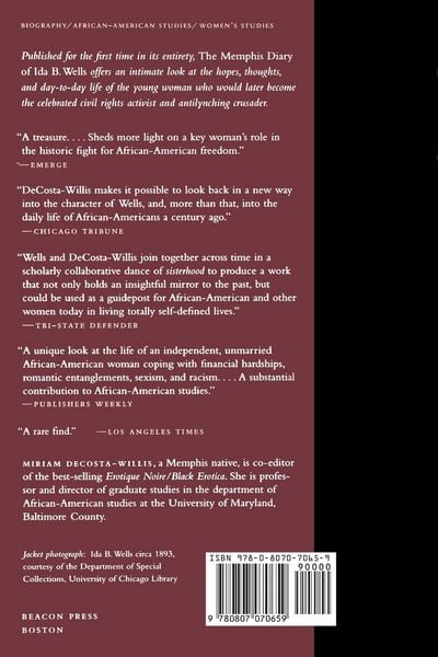 Produktbild: The Memphis Diary of Ida B. Wells